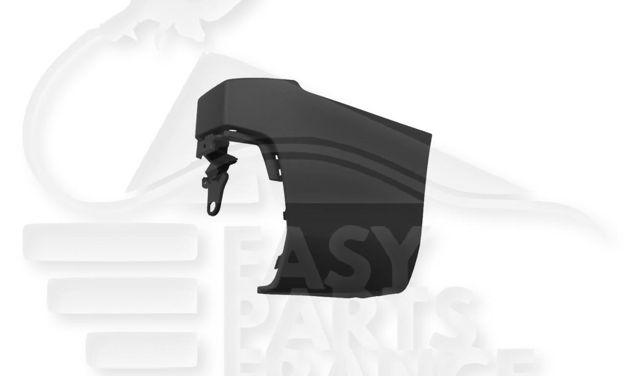 CROSSE DE PC ARD NOIRE 2 PTES CHASSIS LONG Pour PEUGEOT PARTNER - PG215 03/18→