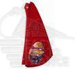 FEU ARD - ROUGE Pour CITROEN C1 - CT042 04/12→05/14