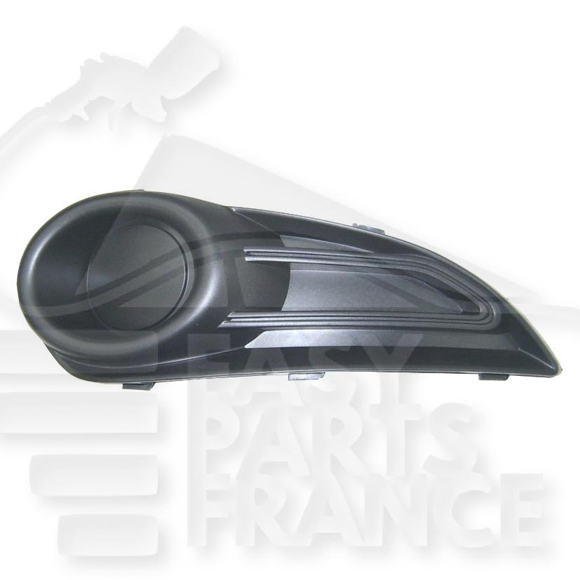 GRILLE DE PC AVD NOIRE Pour CITROEN C1 - CT041 01/09→03/12