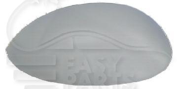 COQUE DE RETRO D A PEINDRE Pour CITROEN C2 - CT050 09/03→12/07