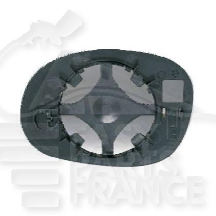 GLACE DE RETRO D Pour PEUGEOT 206 - PG030 09/98→07/09