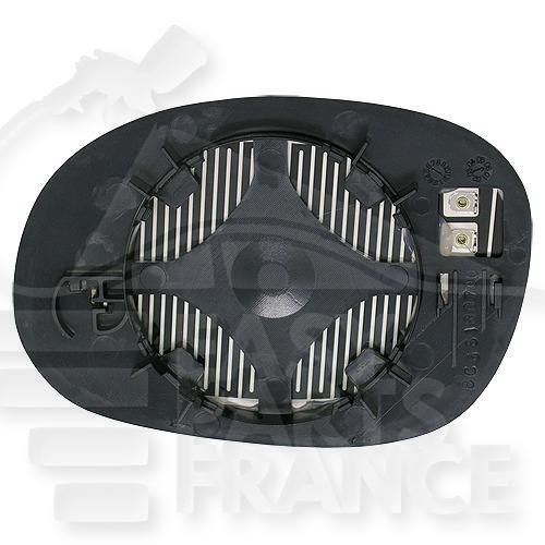 GLACE DE RETRO D CHAUF Pour PEUGEOT 206 PLUS - PG032 08/09→