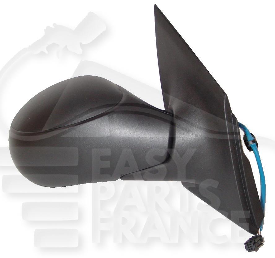 RETRO D ELECT +/- CHAUF A/SONDE DE TEMP NOIR Pour CITROEN C2 - CT051 01/08→