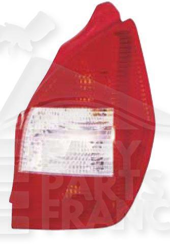 FEU ARD BLANC/ROUGE Pour CITROEN C2 - CT050 09/03→12/07