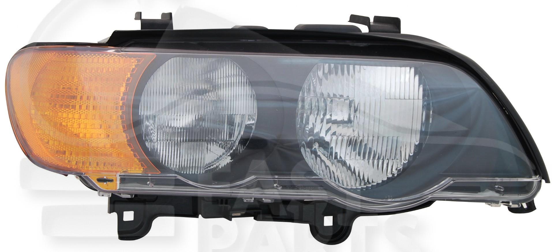 OPT D H7+H7 ELECT A/MOTEUR FEU OR Pour BMW X5 E53 - BM160 05/00→11/03