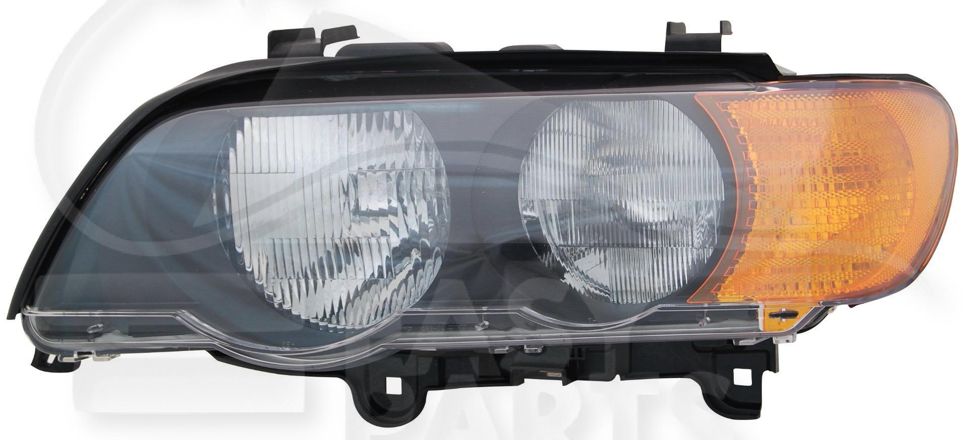 OPT G H7+H7 ELECT A/MOTEUR FEU OR Pour BMW X5 E53 - BM160 05/00→11/03