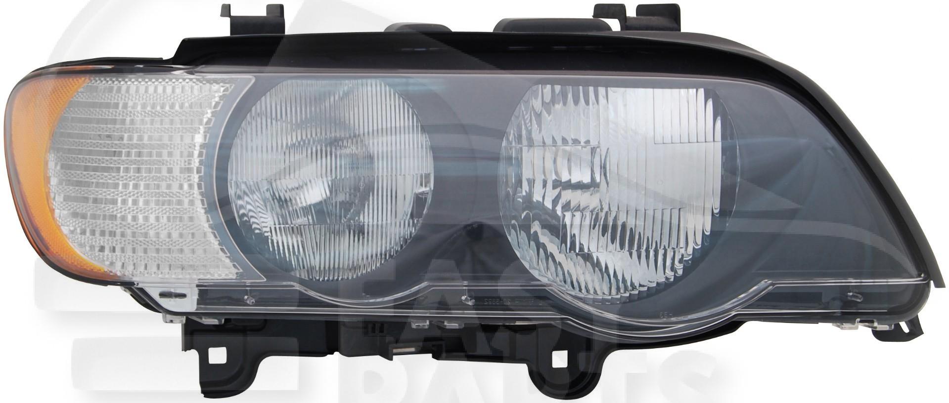 OPT D H7+H7 ELECT A/MOTEUR FEU BL Pour BMW X5 E53 - BM160 05/00→11/03