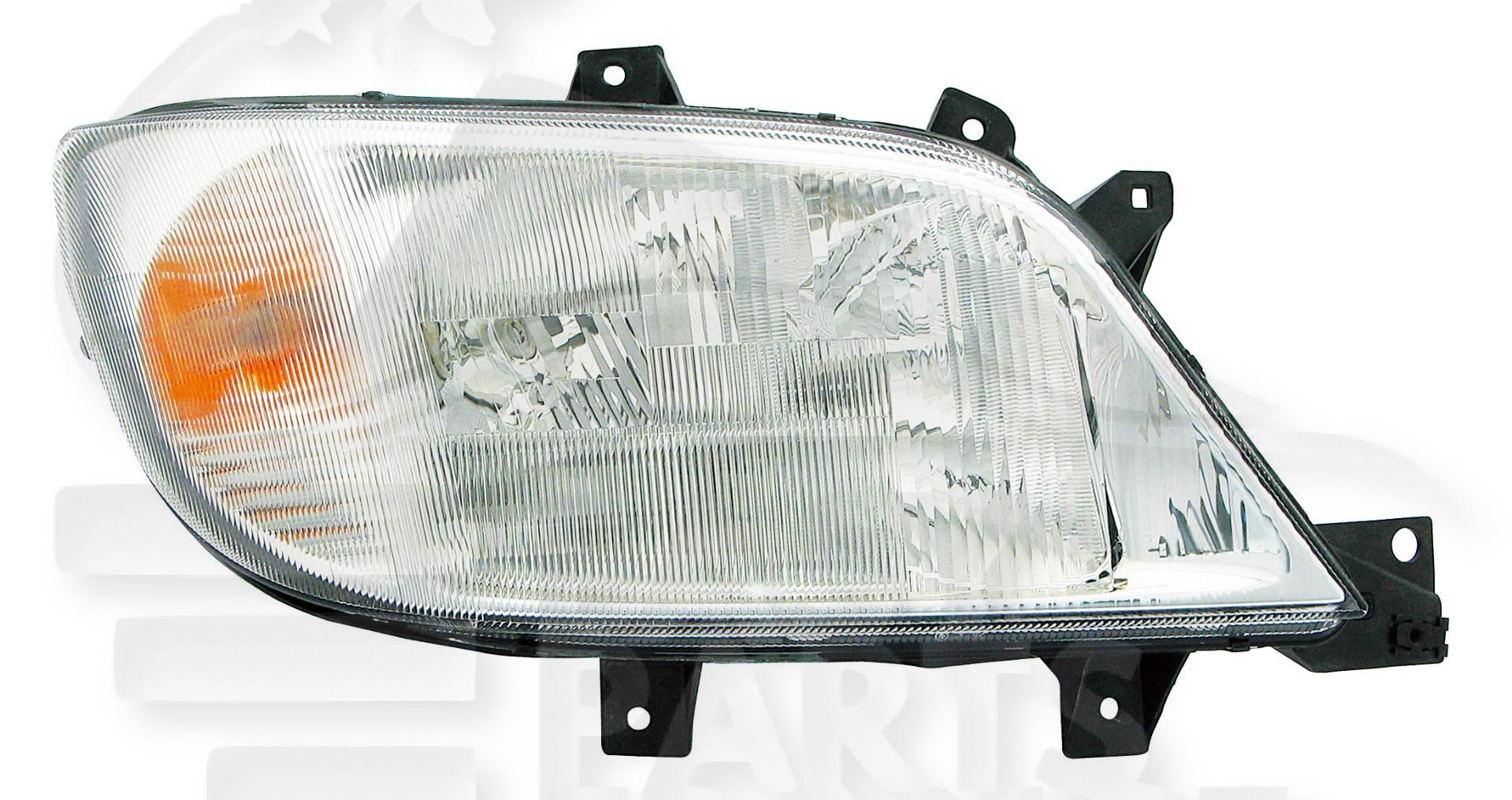 OPT D H7+H1+H1 ELECT S/MOTEUR Pour MERCEDES SPRINTER - ME241 03/00→07/02
