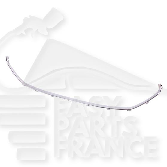 MOULURE CRHOMEEE DE GRILLE DE PC AV INF Pour CITROEN C3 - CT065 04/13→08/16