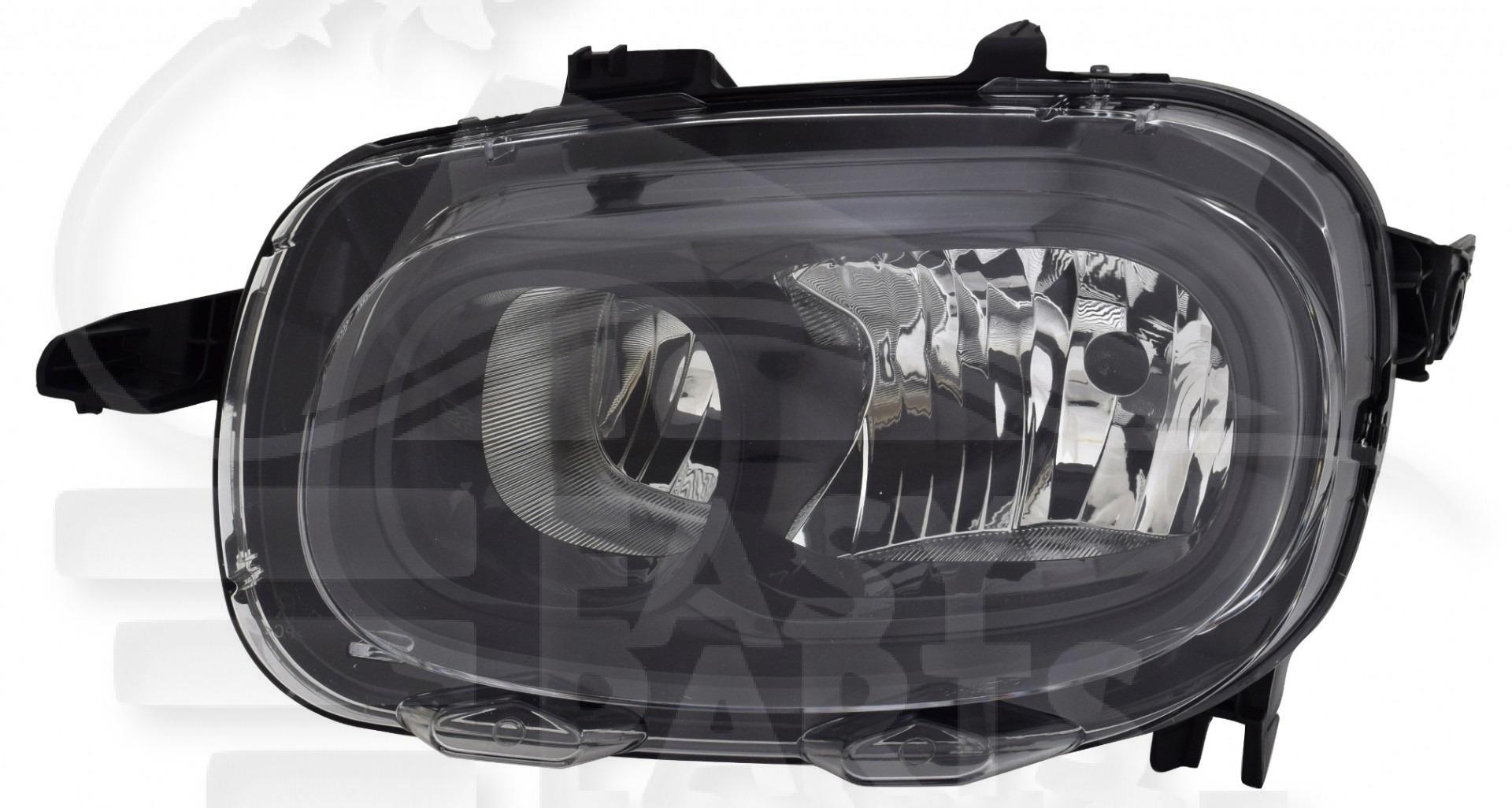 OPT G H7+H7 ELECT A/MOTEUR Pour CITROEN C3 - CT068 09/16→09/20