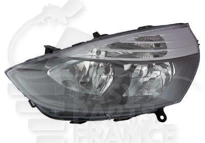 OPT G H7+H1 ELECT A/MOTEUR F/NOIR Pour RENAULT CLIO - RN032 11/12→07/16