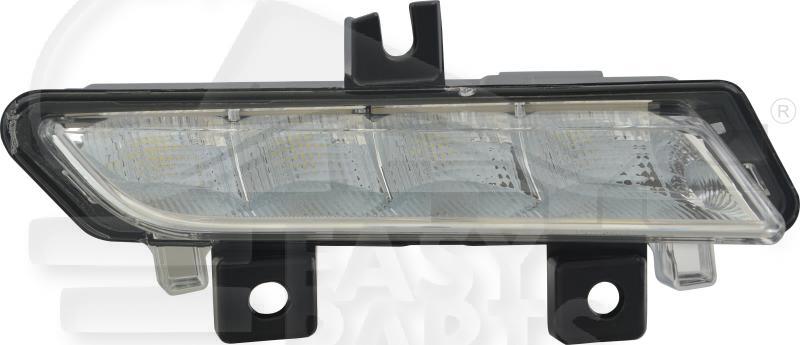 FEU DE JOUR AVD LED Pour RENAULT CLIO - RN032 11/12→07/16