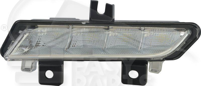 FEU DE JOUR AVG LED Pour RENAULT CLIO - RN032 11/12→07/16