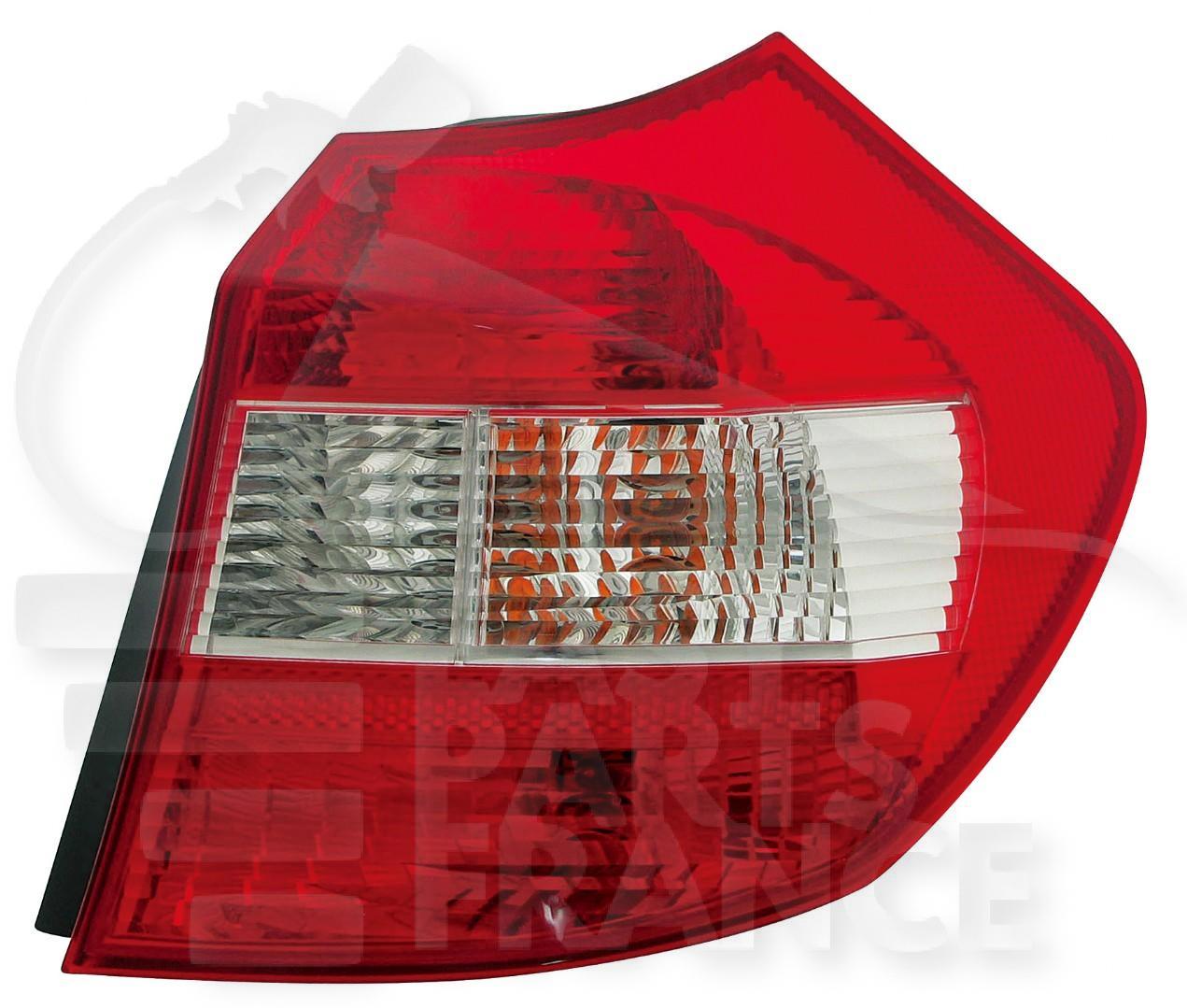 FEU ARD BL/ROUGE Pour BMW S1 E87/E81 - BM010 08/04→04/07