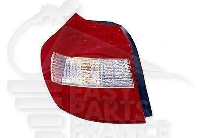 FEU ARG BL/ROUGE Pour BMW S1 E87/E81 - BM010 08/04→04/07