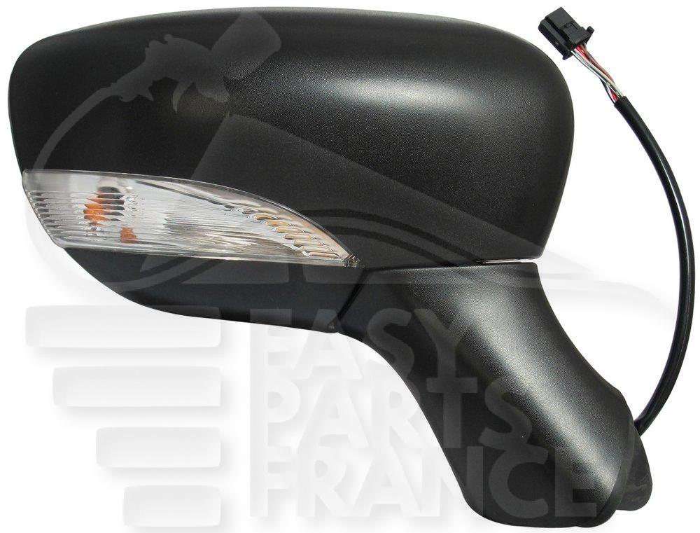 RETRO D ELECT CHAUF NOIR A/FEU & SONDE DE TEMP 9 PINS Pour RENAULT CLIO - RN032 11/12→07/16