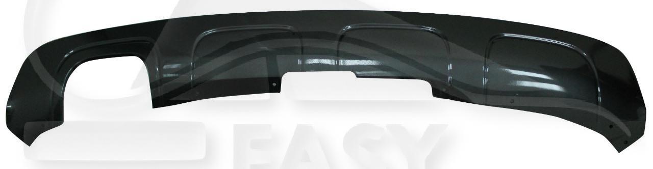 SPOILER DE PC AR peint gris foncé brillant Pour BMW X1 E84 - M TECH - BM141 07/09→06/12