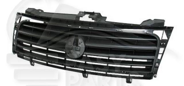 GRILLE DE CALANDRE NOIRE Pour FIAT SCUDO - FT192 12/06→