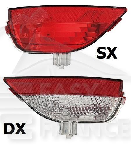 FEU DE BROUILLARD ARG Pour RENAULT CAPTUR - RN200 03/13→04/17