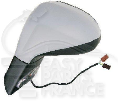 RETRO G ELECT CHAUF A PEINDRE A/FEU Pour PEUGEOT 207 - PG040 03/06→05/09