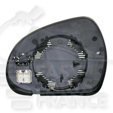 GLACE DE RETRO D +/- CHAUF Pour PEUGEOT 207 SPORT- PG042 04/06→