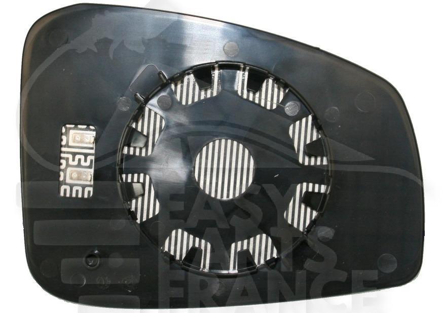 GLACE DE RETRO G CHAUF Pour RENAULT MEGANE - RN105 04/12→12/13