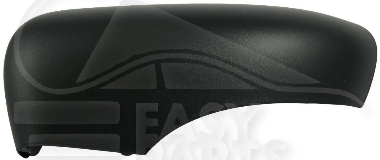 COQUE DE RETRO G NOIRE Pour RENAULT CAPTUR - RN200 03/13→04/17