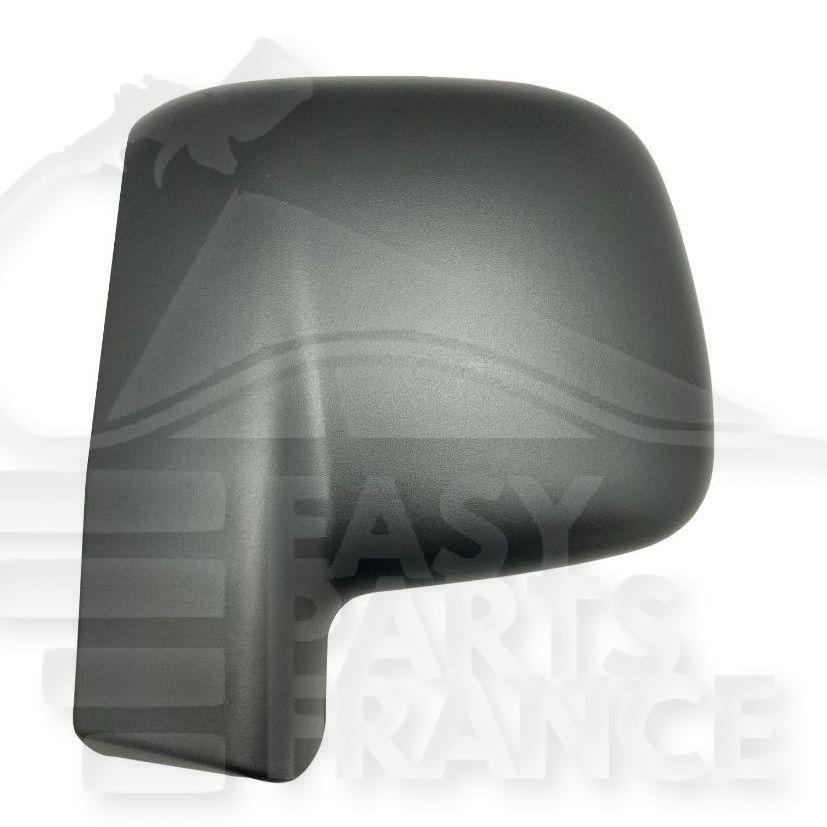 COQUE DE RETRO G NOIRE SANS AILETTES AÉRODYNAMIQUES Pour VOLKSWAGEN CADDY - VO221 03/04→09/10