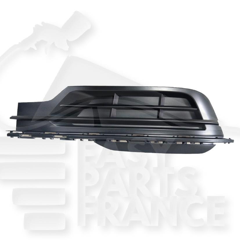 GRILLE DE PC AVG NOIRE A/EMPL MOULURE CHROMEE Pour VOLKSWAGEN ARTEON - VO240 01/17→