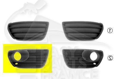 GRILLE DE PC AVD A/EMPL AB Pour FIAT PUNTO 3 PORTES - FT162 06/03→