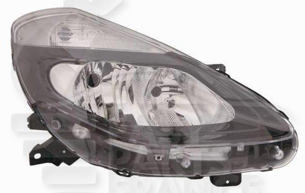 OPT D H7+H7 ELECT S/MOTEUR F/NOIR Pour RENAULT CLIO - RN026 04/09→10/12