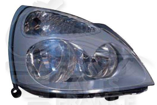 OPT D H1+H7 ELECT S/MOTEUR F/GRIS Pour RENAULT CLIO CAMPUS/STORIA - RN031 07/09→