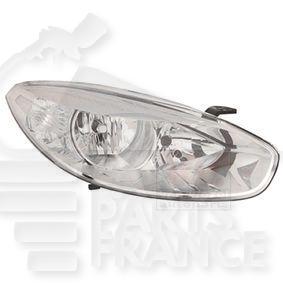 OPT D H7+H7 ELECT A/MOTEUR F/CHROME Pour RENAULT FLUENCE - RN180 01/10→12/12