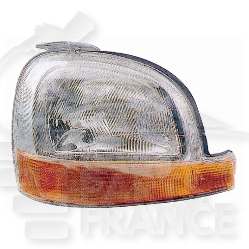 OPT D H4 ELECT S/MOTEUR Pour RENAULT KANGOO - RN050 09/97→02/03