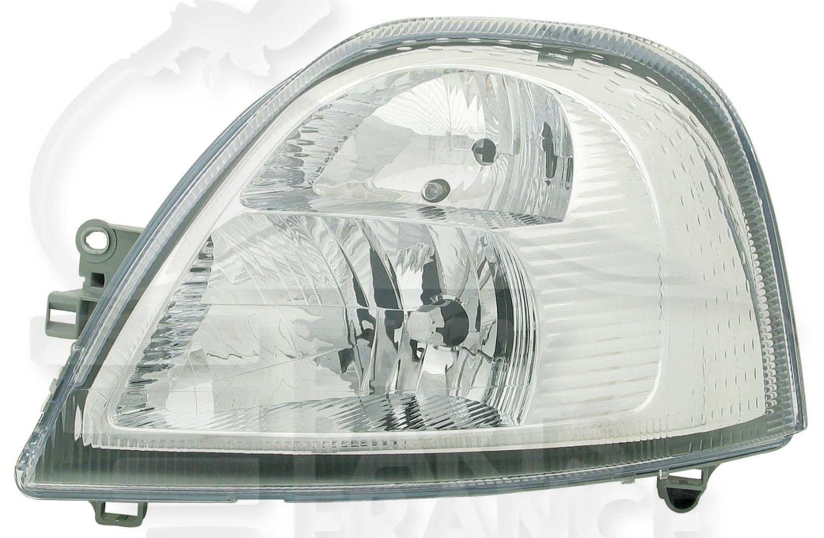 OPT G H1+H7 ELECT S/MOTEUR Pour RENAULT MASTER - RN093 10/06→12/09