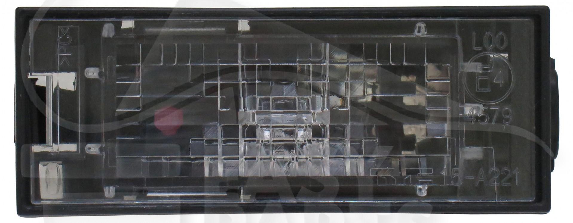 FEU DE PLAQUE AR Pour RENAULT MASTER - RN093 10/06→12/09