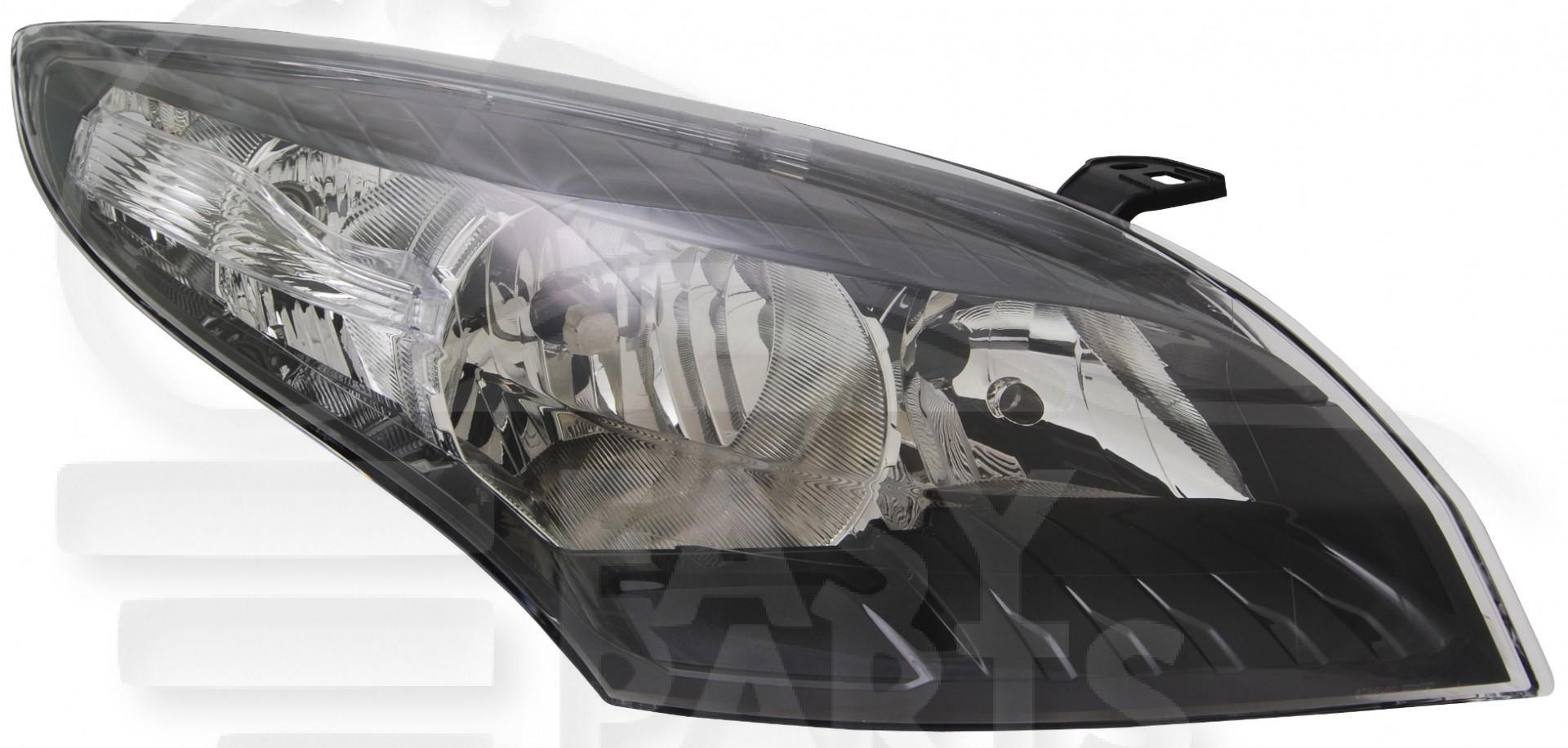 OPT D H7+H7 ELECT A/MOTEUR F/NOIR Pour RENAULT MEGANE - RN104 11/08→02/12