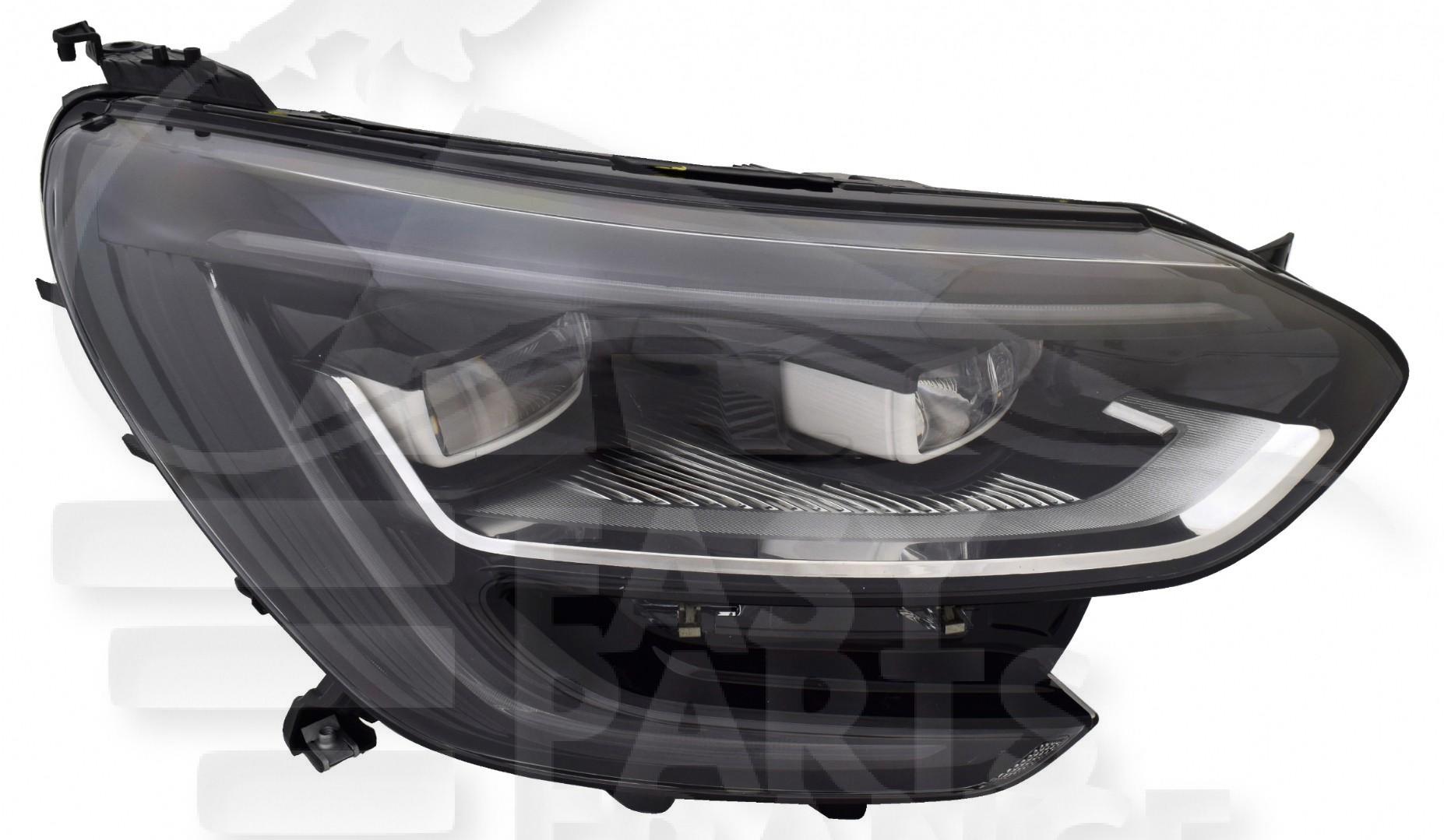 OPT D FULL LED ELECT S/MOTEUR Pour RENAULT MEGANE - RN107 03/16→01/20