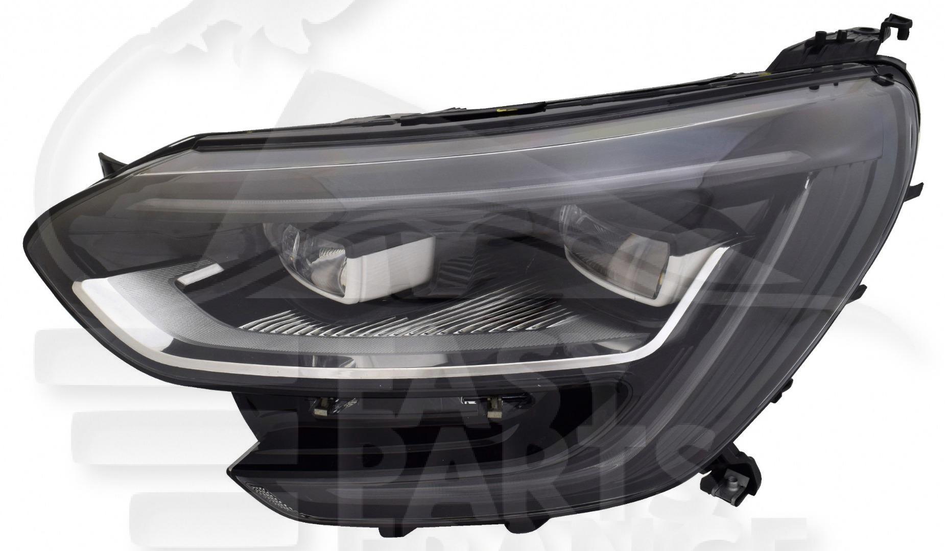 OPT G FULL LED ELECT S/MOTEUR Pour RENAULT MEGANE - RN107 03/16→01/20