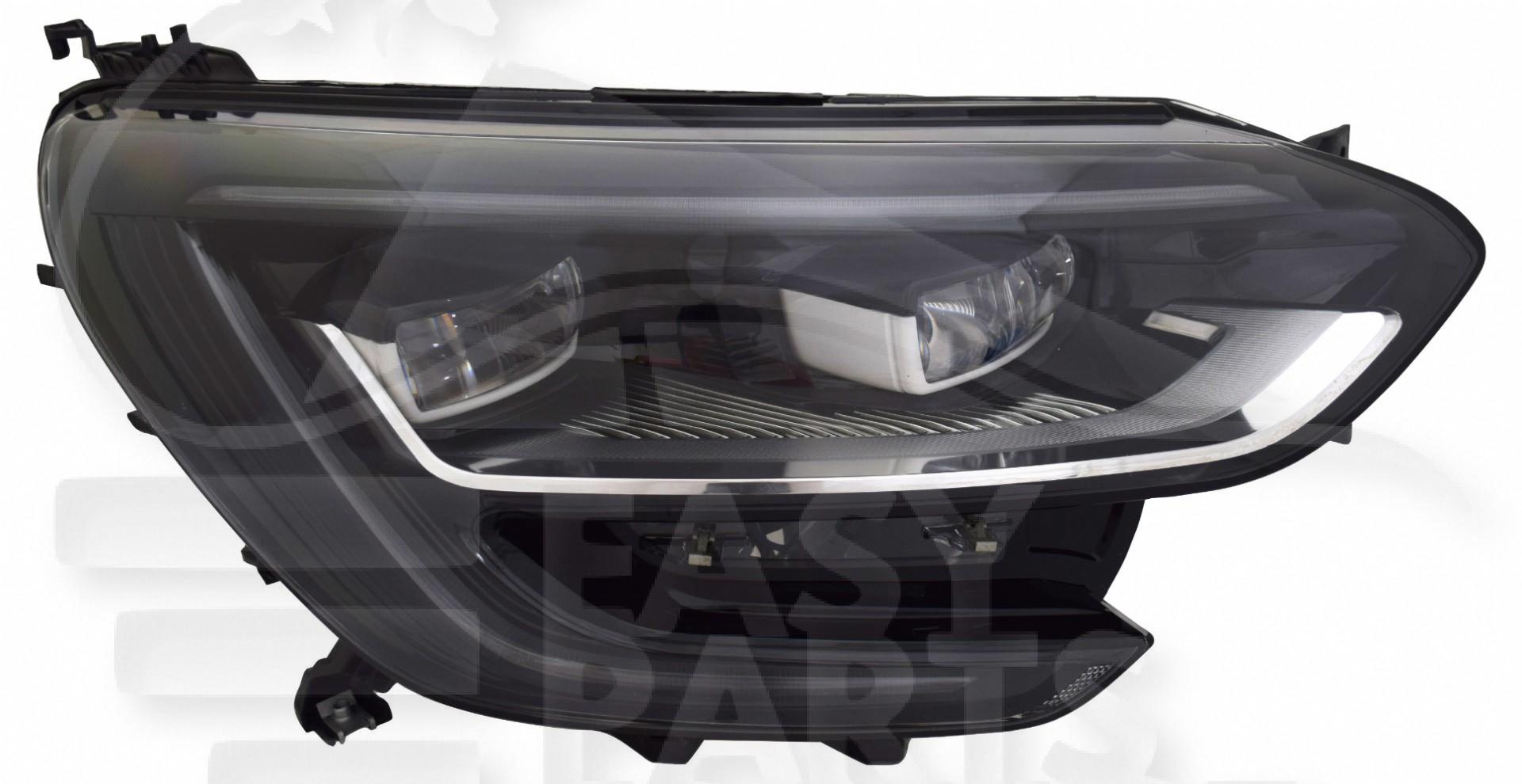 OPT D FULL LED ELECT S/MOTEUR version RS Pour RENAULT MEGANE - RN107 03/16→01/20
