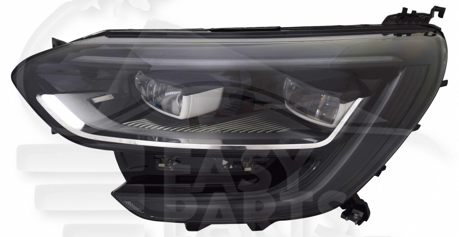 OPT G LED FULL LED ELECT S/MOTEUR version RS Pour RENAULT MEGANE - RN107 03/16→01/20
