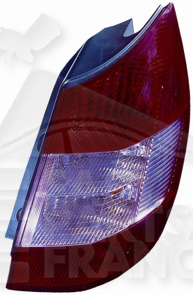 FEU ARD ROSE/BLANC Pour RENAULT SCENIC - RN132 07/03→07/06