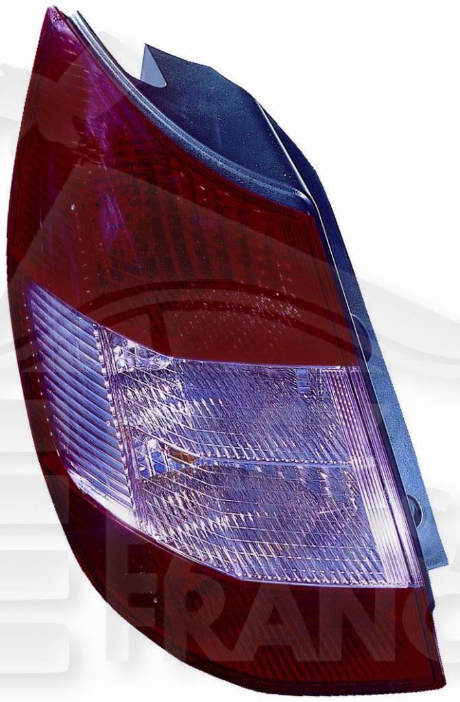 FEU ARG ROSE/BLANC Pour RENAULT SCENIC - RN132 07/03→07/06