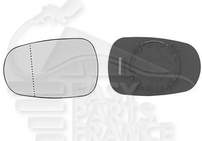 GLACE DE RETRO D - G CHAUF Pour RENAULT CLIO - RN022 02/98→05/01