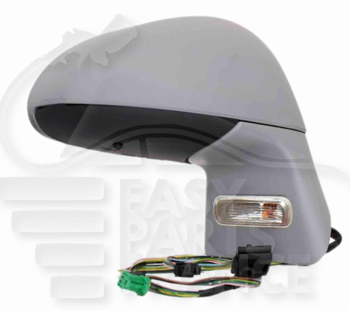 RETRO D ELET CHAUF A PEINDRE A/SONDE DE TEMP Pour CITROEN C4 - CT078 09/04→09/08