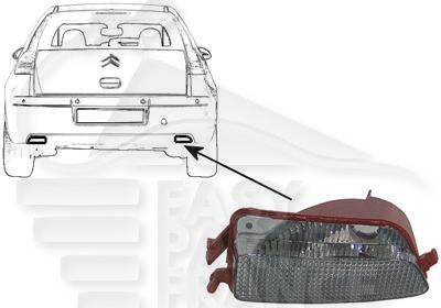 FEU DE RECUL ARD 5 PTES Pour CITROEN C4 - CT079 10/08→10/10