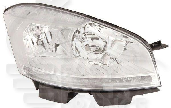 OPT D H1+H7 ELECT A/MOTEUR FEU BL Pour CITROEN C4 PICASSO - CT090 02/07→10/10