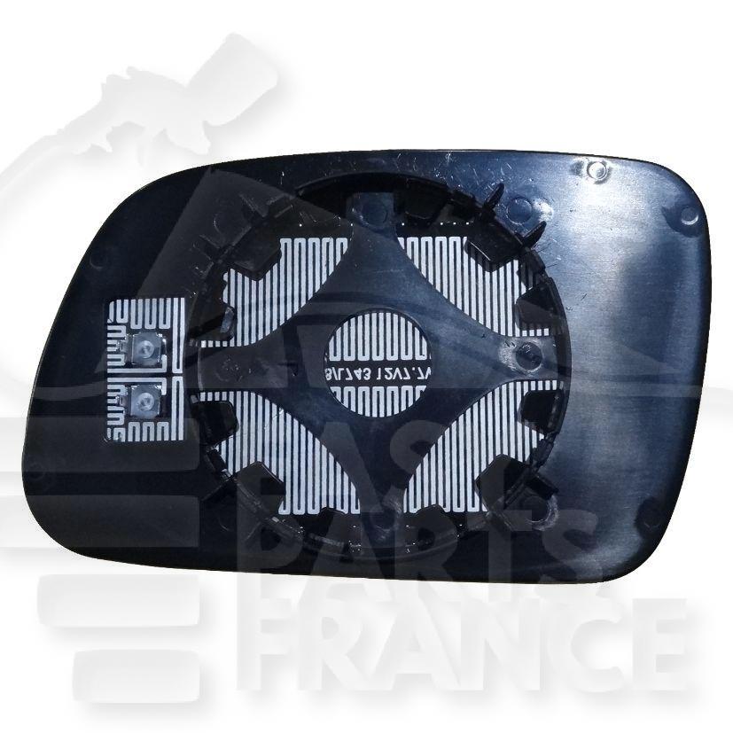 GLACE DE RETRO G +/- CHAUF BLEU Pour PEUGEOT 307 - PG060 04/01→03/05