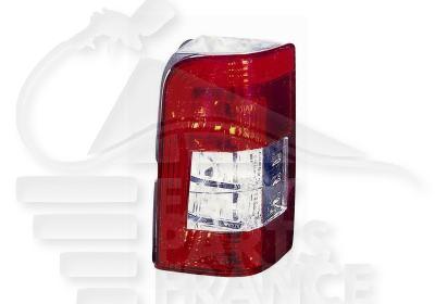 FEU ARD ROUGE - 1 PTES - 10/05→ Pour PEUGEOT PARTNER - PG211 01/03→03/08