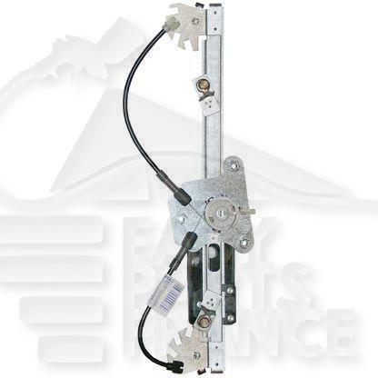 MECANISME DE LEVE VITRE ARG ELECT Pour CITROEN C5 - CT100 03/01→08/04